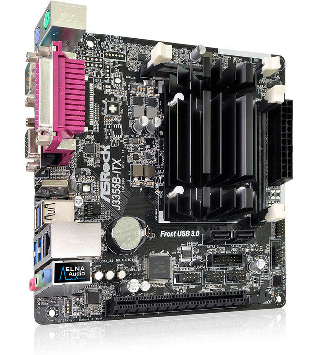 Asrock J3355B ITX motherboard - Integrated CPU