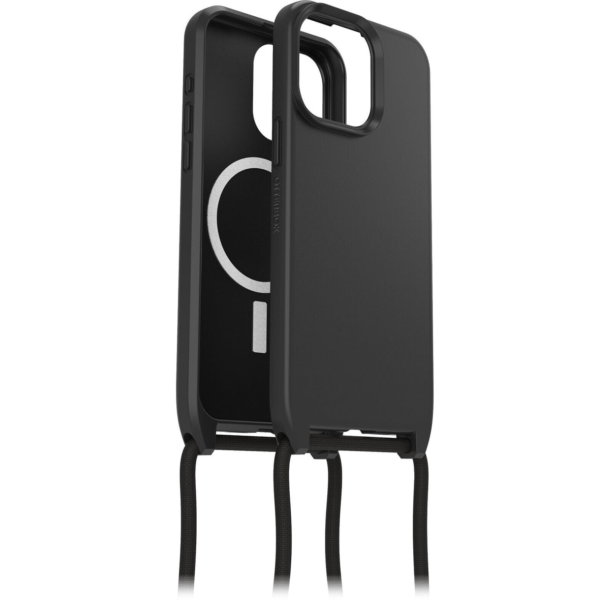 OtterBox React Series Necklace with MagSafe for iPhone 15 Pro Max in Black - No Packaging