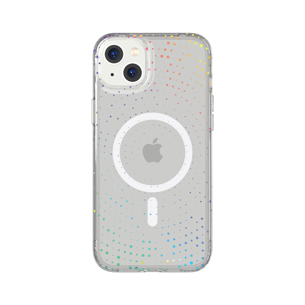 Tech21 Evo Sparkle with MagSafe for iPhone 14 Plus in Transparent