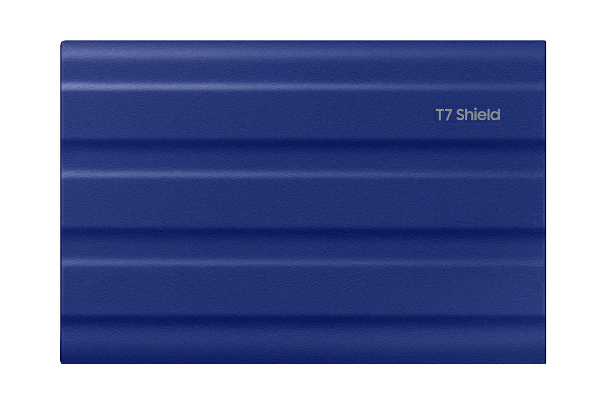 Samsung Portable SSD T7 Shield in Blue - 2TB