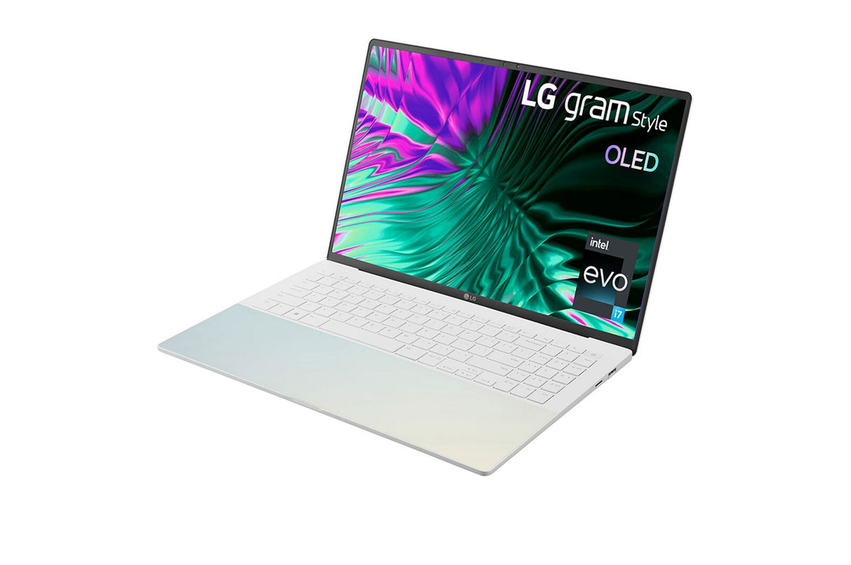 LG Gram Style Laptop - 40.6 cm (16&quot;) - Intel® Core™ i7-1360P - 32 GB LPDDR5-SDRAM - 2 TB SSD - Wi-Fi 6E - Windows 11 Home - Silver