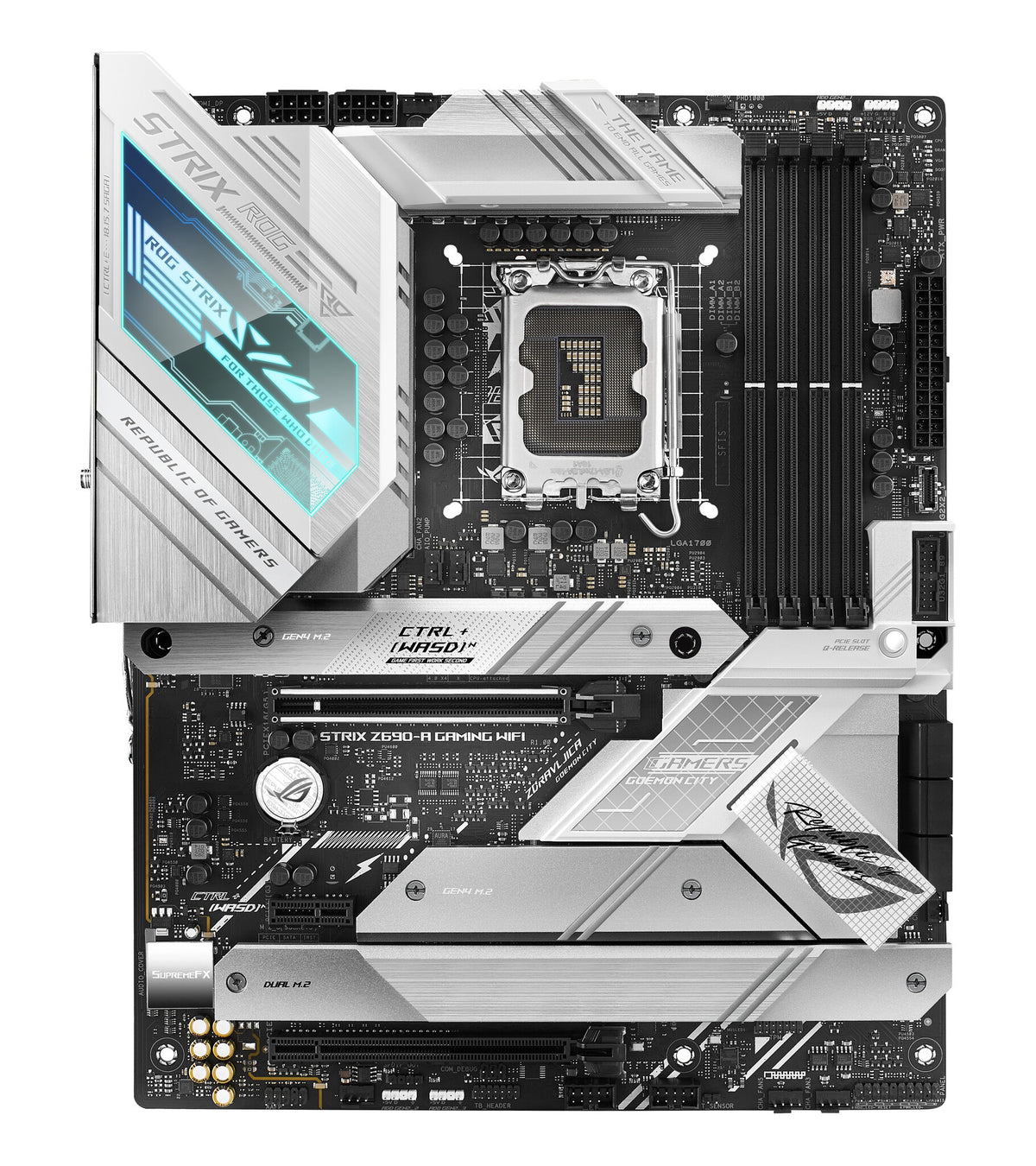 ASUS ROG STRIX Z690-A GAMING WIFI ATX motherboard - Intel Z690 LGA 1700