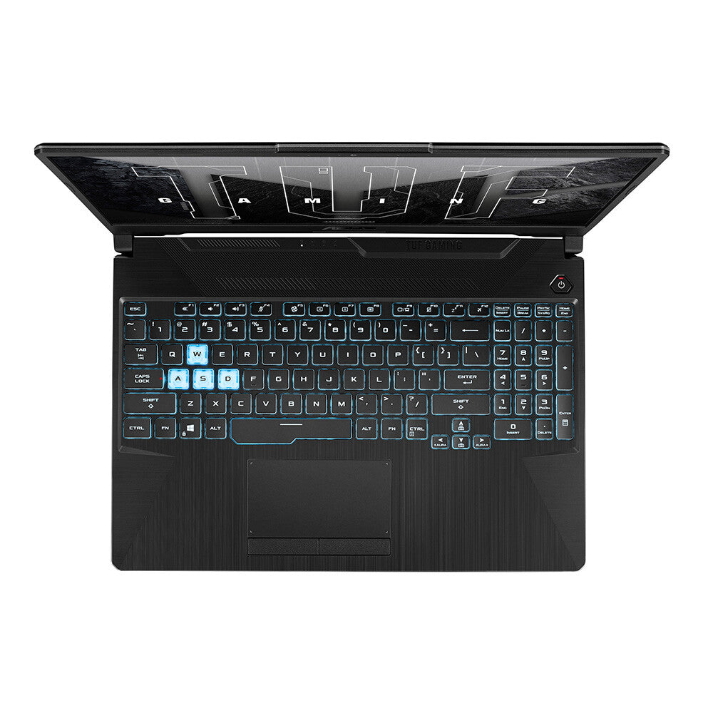 ASUS TUF Gaming F15 Laptop - 39.6 cm (15.6&quot;) - Intel® Core™ i5-11400H - 16 GB DDR4-SDRAM - 512 GB SSD - NVIDIA GeForce RTX 3050 Ti - Wi-Fi 6 - Windows 11 Home - Black