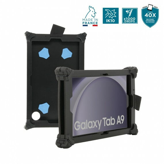 Mobilis Rugged protective case for Galaxy Tab A9 in Black