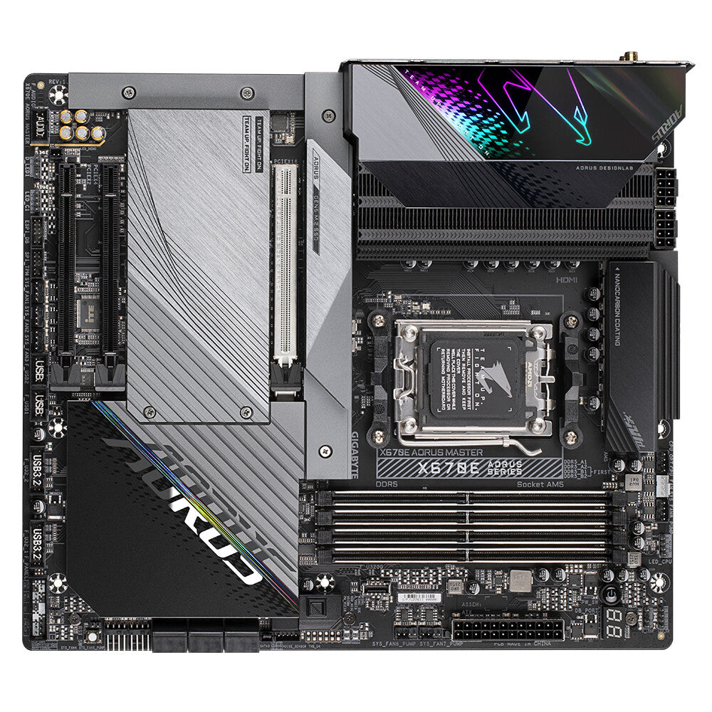Gigabyte X670E AORUS MASTER (REV. 1.0) - AMD X670 Socket AM5 ATX motherboard