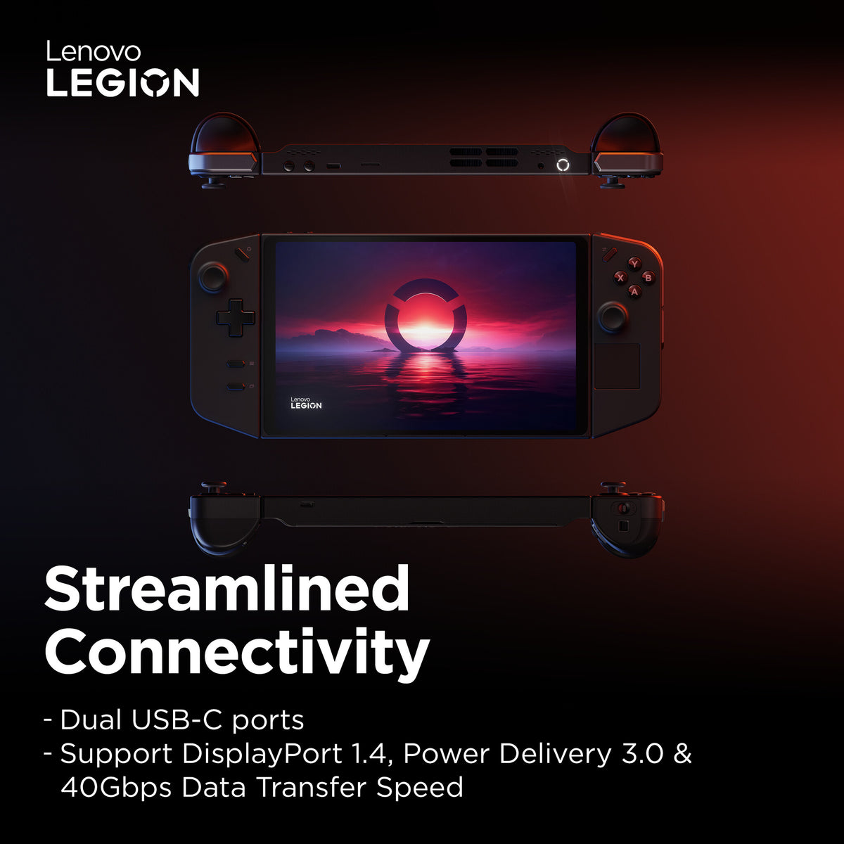 Lenovo Legion Go -  22.4 cm (8.8&quot;) - 512 GB - Portable game console in Black