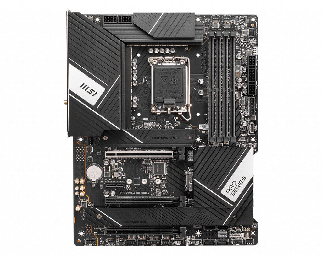 MSI PRO Z790-A WIFI DDR4 ATX motherboard - Intel Z790 LGA 1700