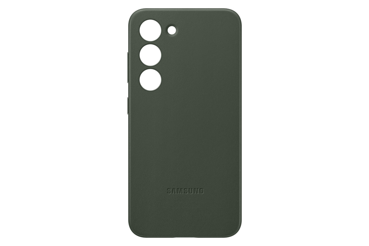 Samsung Leather Case for Galaxy S23 in Green