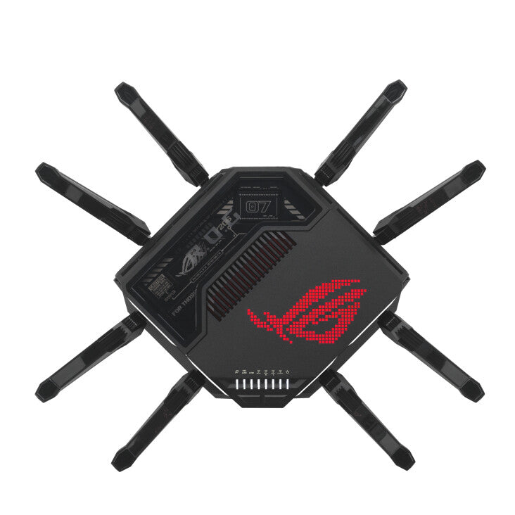 ASUS ROG Rapture GT-BE98 - 10 Gigabit Ethernet Quad-band (2.4 GHz / 5 GHz-1 / 5 GHz-2 / 6 GHz) Router