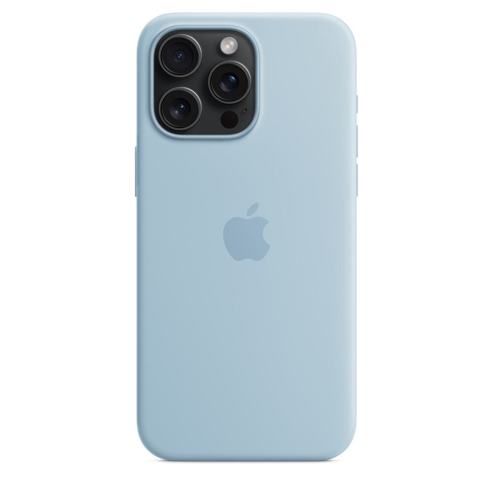 Apple MWNR3ZM/A - Silicone Case with MagSafe for iPhone 15 Pro Max in Light Blue