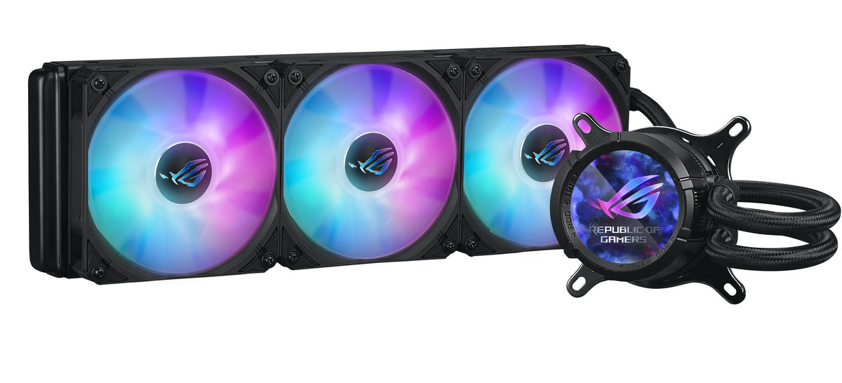 ASUS ROG STRIX LC III 360 ARGB - All-in-one Liquid Processor Cooler in Black - 360mm