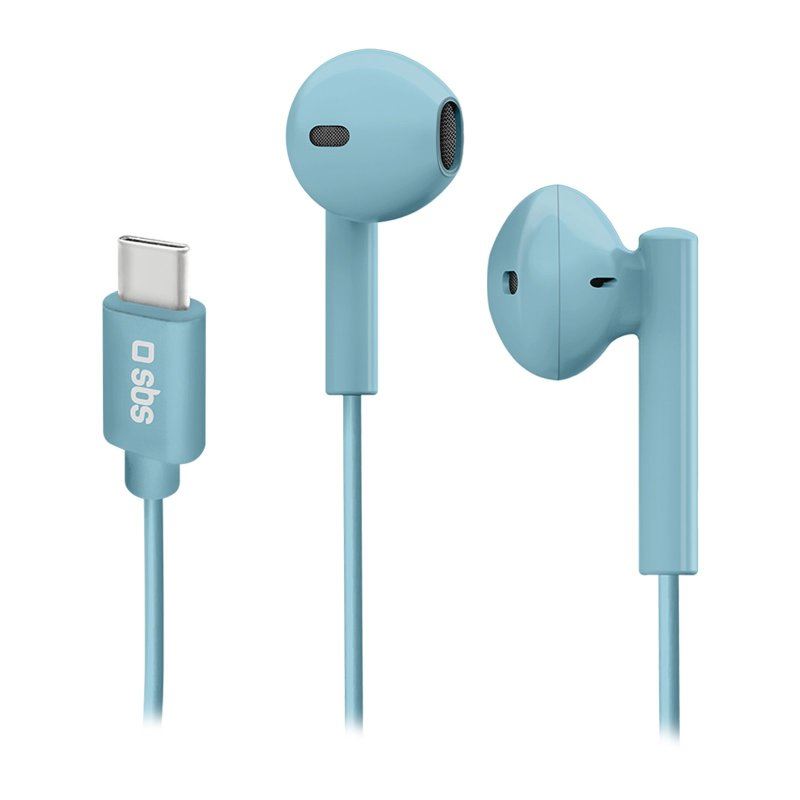 SBS TEEARTYCMIX65A headphones/headset Wired &amp; Wireless In-ear Calls/Music USB Type-C Blue