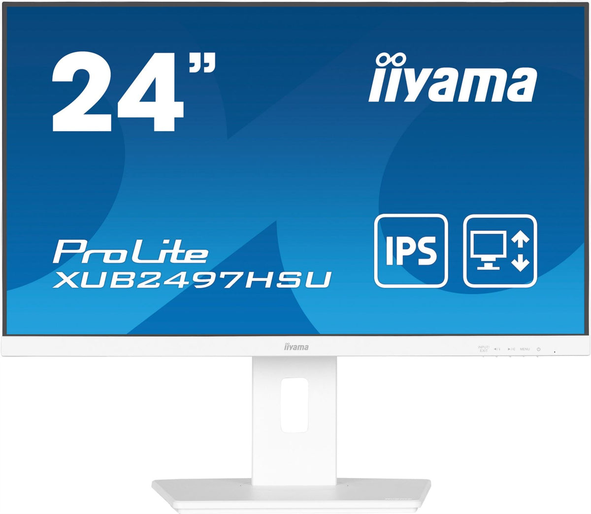 iiyama ProLite XUB2497HSU-W2 - 60.5 cm (23.8&quot;) - 1920 x 1080 pixels FHD LED Monitor