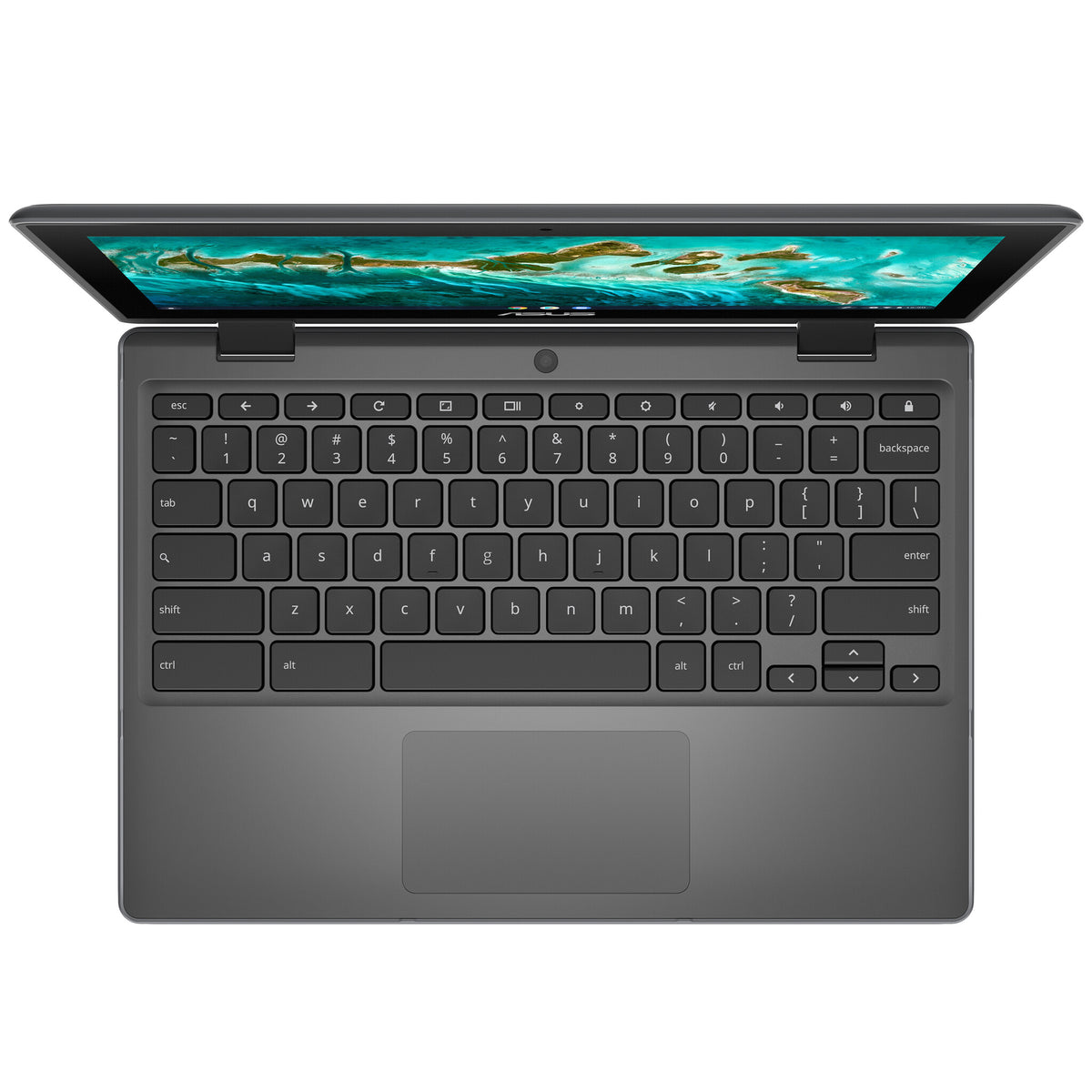 ASUS Chromebook Flip CR1 - 29.5 cm (11.6&quot;) - Touchscreen - Intel® Celeron® N4500 - 4 GB LPDDR4x-SDRAM - 64 GB eMMC - Wi-Fi 6 - ChromeOS - Grey