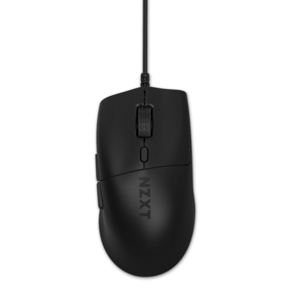 NZXT Lift 2 Ergo - Wired USB Type-A Optical Gaming Mouse in Black - 26,000 DPI