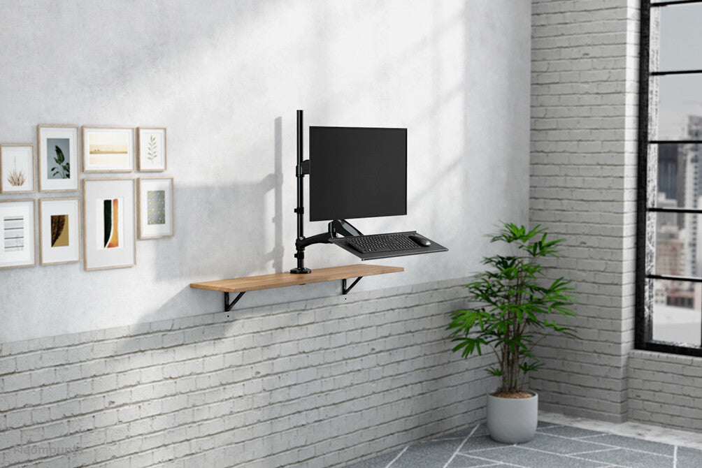 Neomounts FPMA-D500KEYB - Desk monitor / keyboard mount for 25.4 cm (10&quot;) to 68.6 cm (27&quot;)
