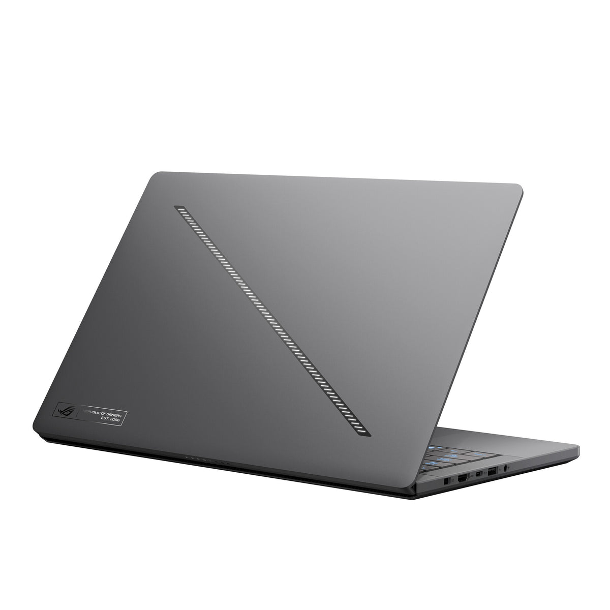 ASUS ROG Zephyrus G14 Laptop - 35.6 cm (14&quot;) - AMD Ryzen™ 9 8945HS - 32 GB LPDDR5x-SDRAM - 1 TB SSD - NVIDIA GeForce RTX 4070 - Wi-Fi 6E - Windows 11 Home - Black / Grey