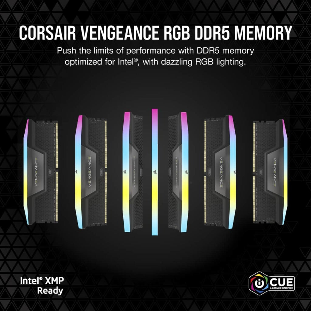 Corsair Vengeance RGB - 48 GB 2 x 24 GB DDR5 7200 MHz memory module