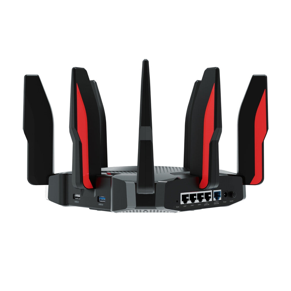 TP-Link Archer AX6600 - 2.5 Gigabit Ethernet Tri-band (2.4 GHz / 5 GHz / 5 GHz) Gaming Router in Black