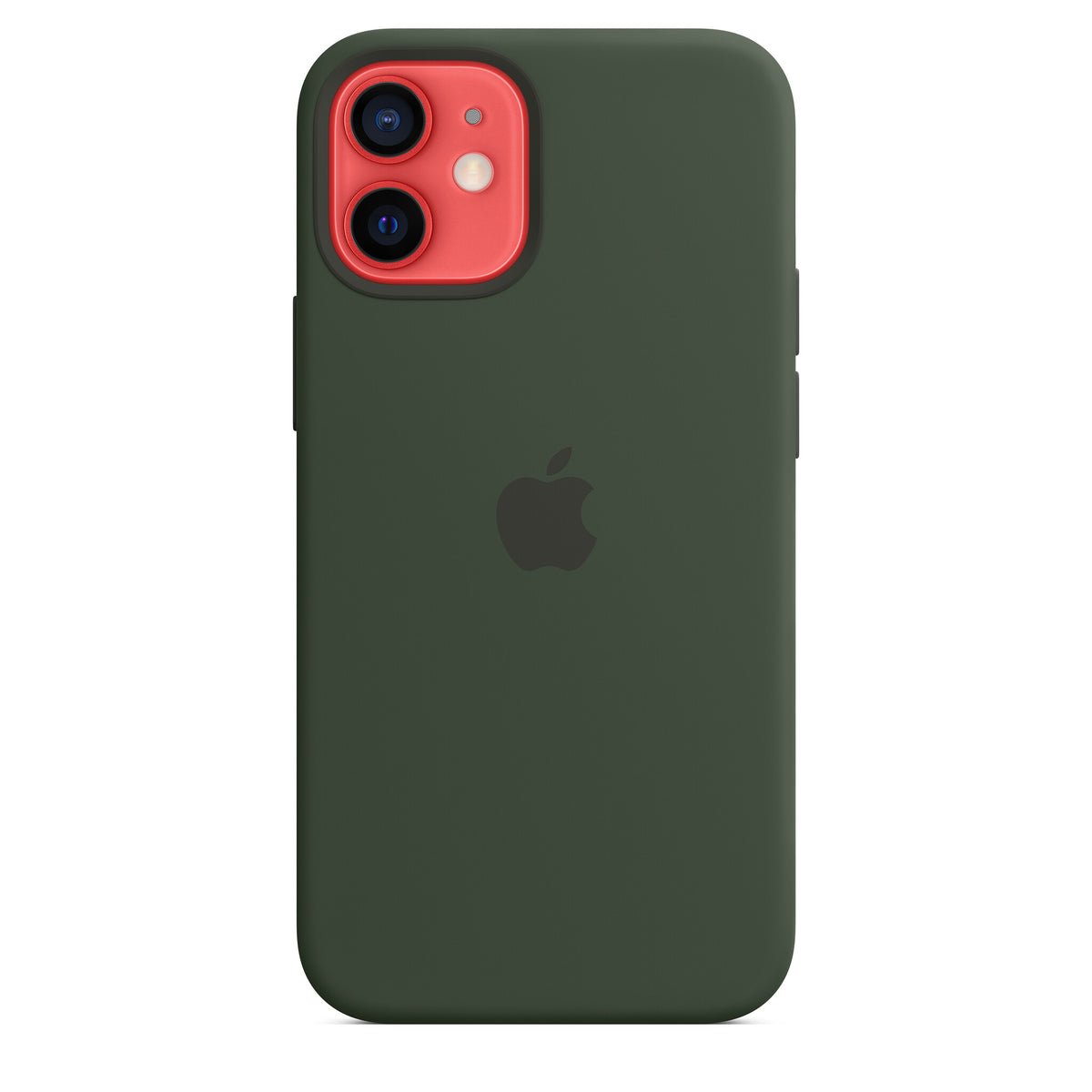 Apple iPhone 12 mini Silicone Case with MagSafe in Cypress Green