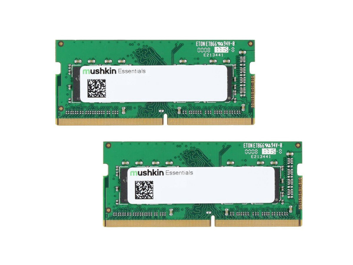 Mushkin Essentials - 16 GB 2 x 8 GB DDR4 SO-DIMM 3200 MHz memory module