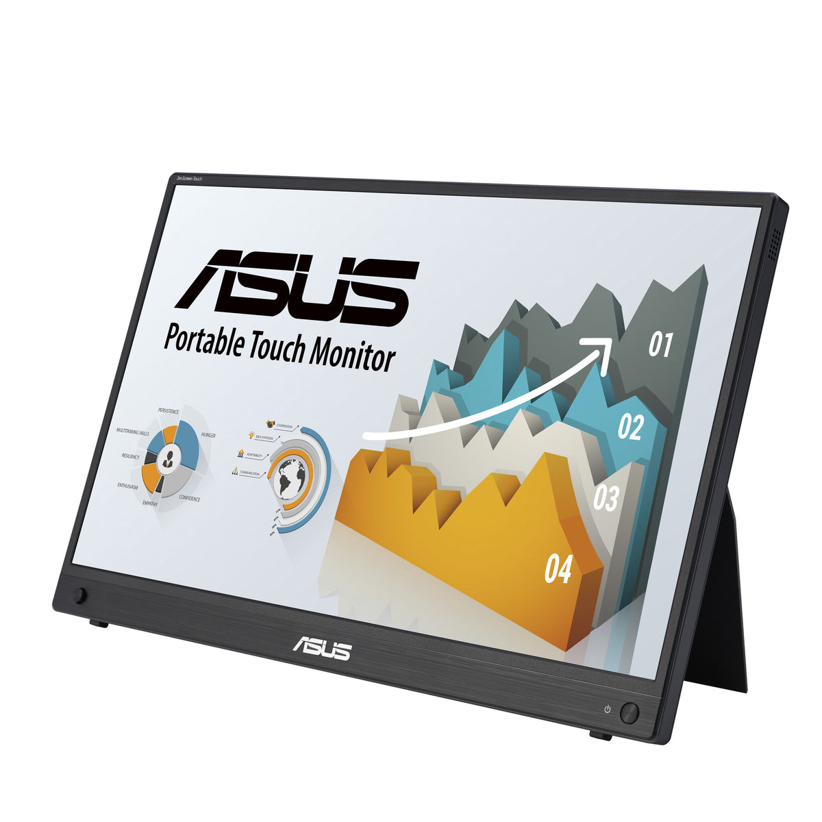 ASUS ZenScreen MB16AHT - 39.6 cm (15.6&quot;) - 1920 x 1080 pixels Full HD Touchscreen Monitor