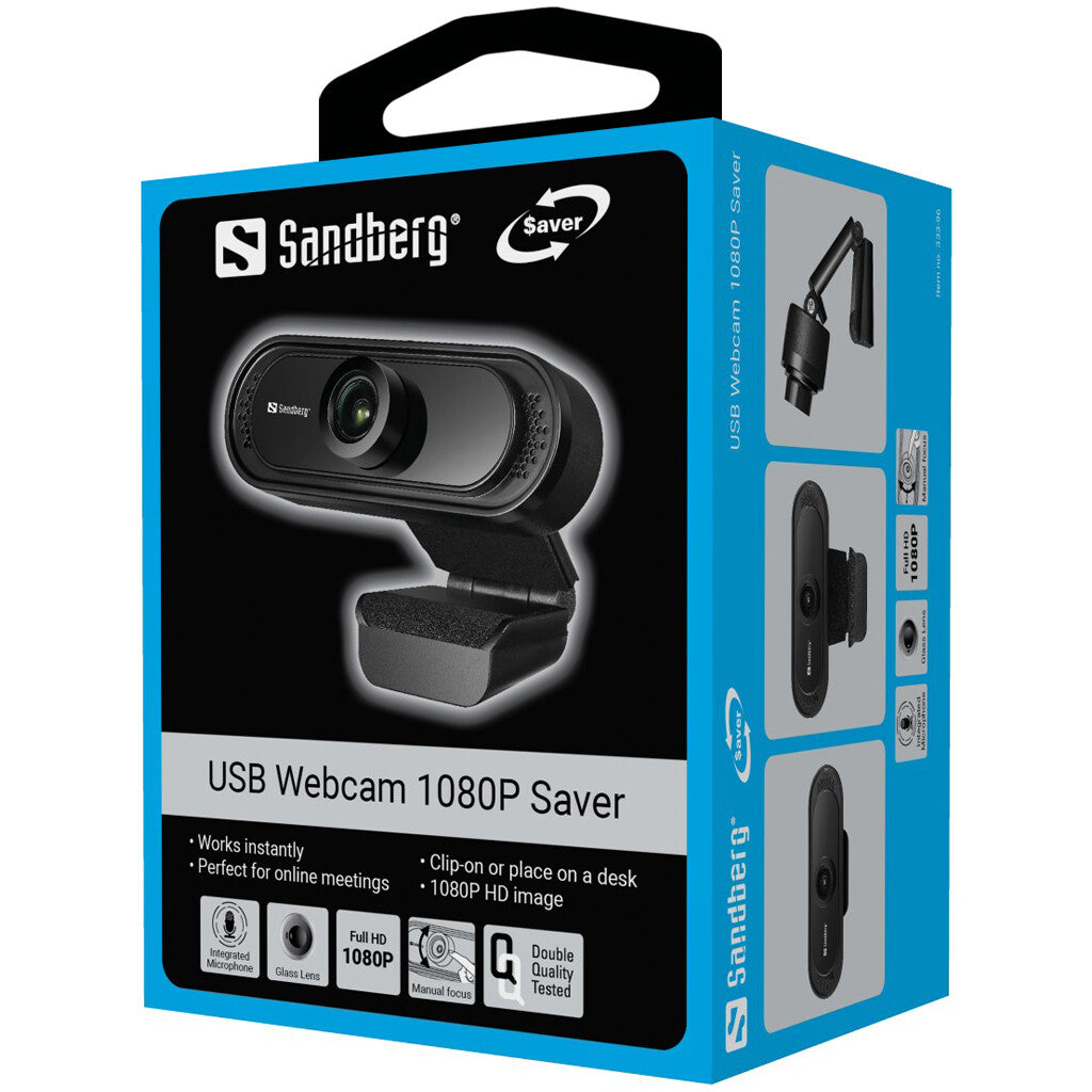 Sandberg Saver - 1080p USB Webcam