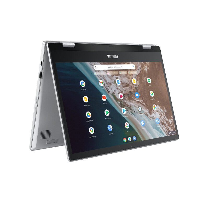 ASUS Chromebook - 35.6 cm (14&quot;) - Touchscreen - Intel® Celeron® N4500 - 4 GB LPDDR4x-SDRAM - 64 GB eMMC - Wi-Fi 6 - ChromeOS - Silver