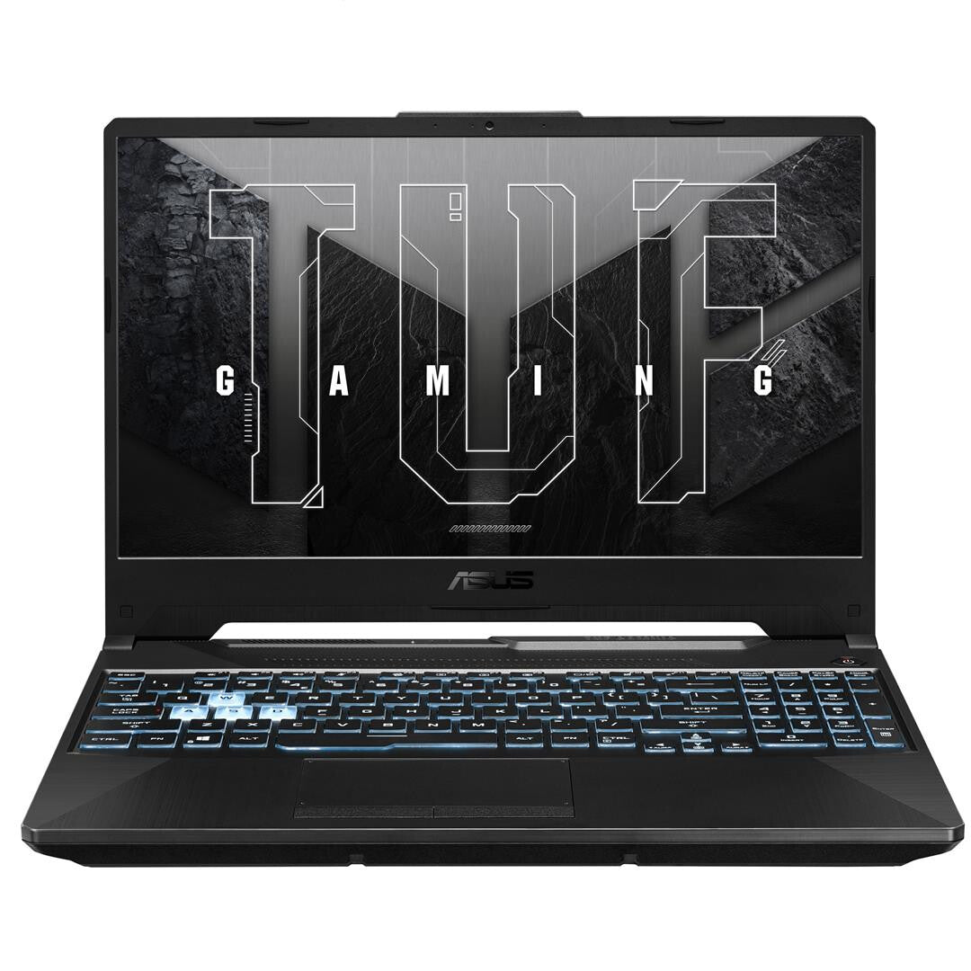 ASUS TUF Gaming F15 Laptop - 39.6 cm (15.6&quot;) - Intel® Core™ i5-11400H - 8 GB DDR4-SDRAM - 512 GB SSD - NVIDIA GeForce RTX 2050 - Wi-Fi 6 - Windows 11 Home - Black