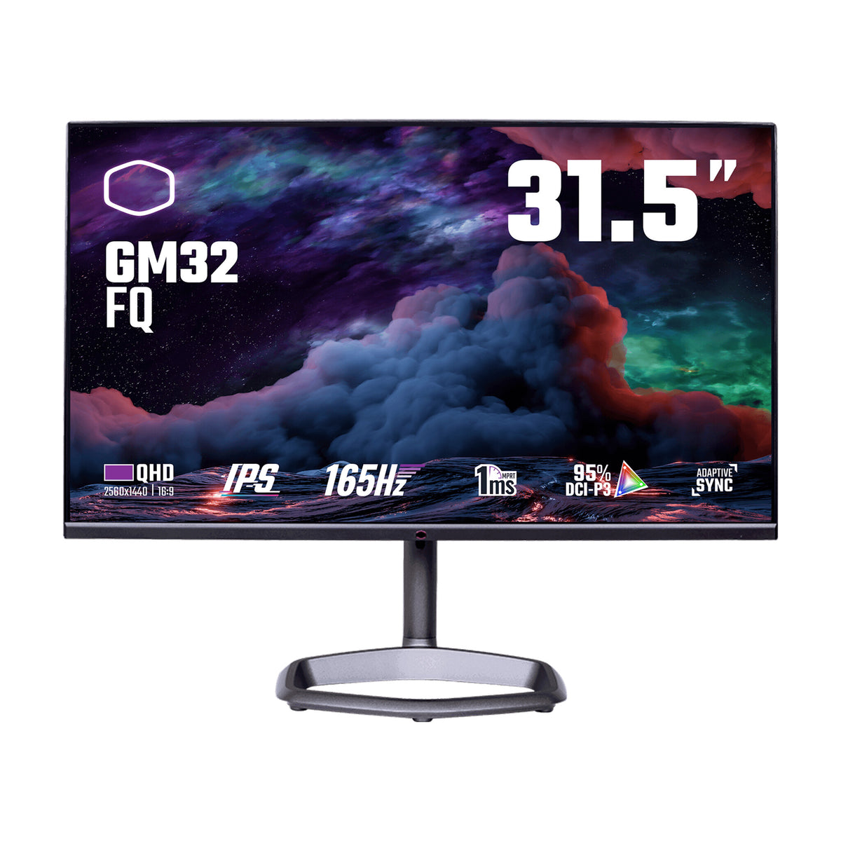 Cooler Master Gaming GM32-FQ - 80 cm (31.5&quot;) - 2560 x 1440 pixels Quad HD Monitor