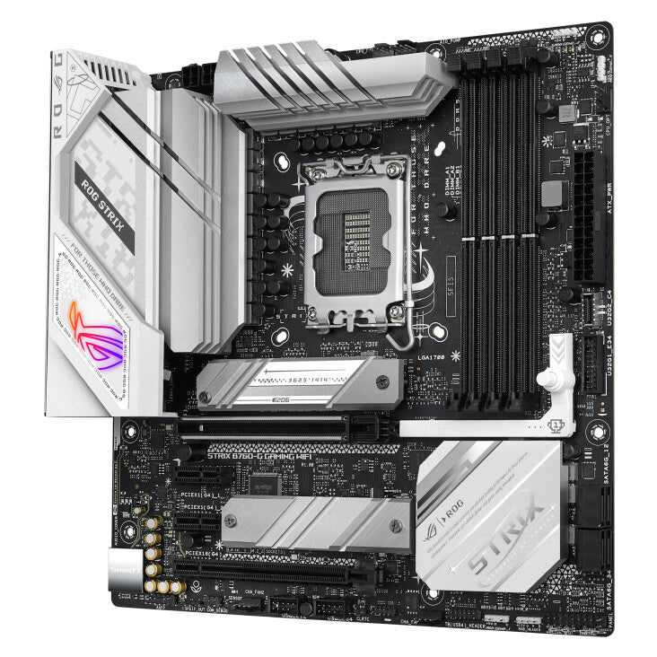 ASUS ROG STRIX B760-G GAMING WIFI micro ATX Motherboard - Intel B760 LGA 1700