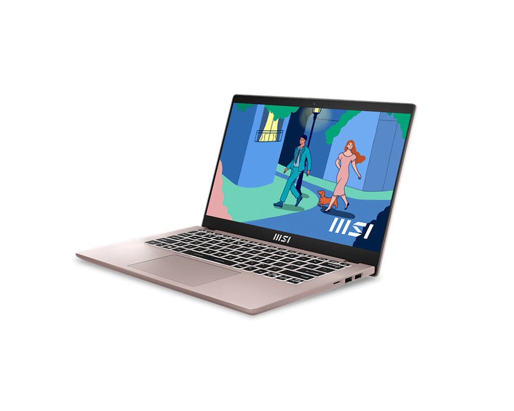 MSI Modern 14 Laptop - 35.6 cm (14&quot;) - Intel® Core™ i5-1155G7 - 8 GB DDR4-SDRAM - 512 GB SSD - Wi-Fi 6 - Pink