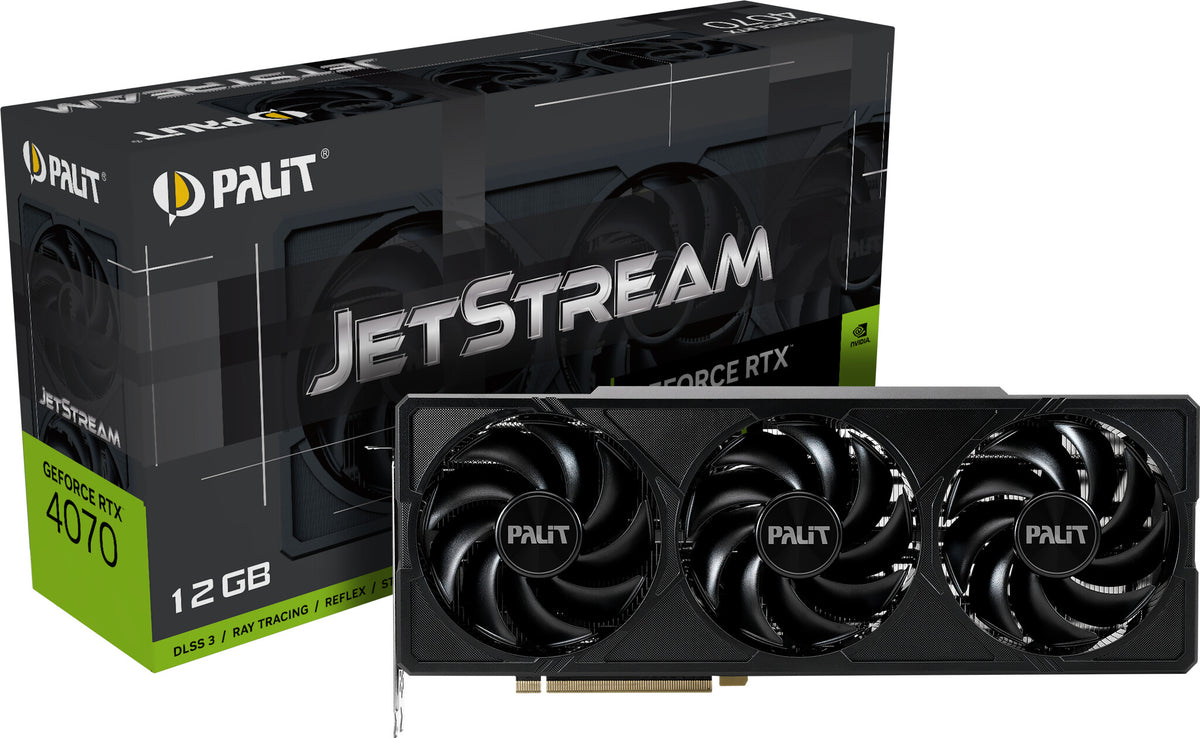 Palit Jetstream - NVIDIA 12 GB GDDR6X GeForce RTX 4070 graphics card