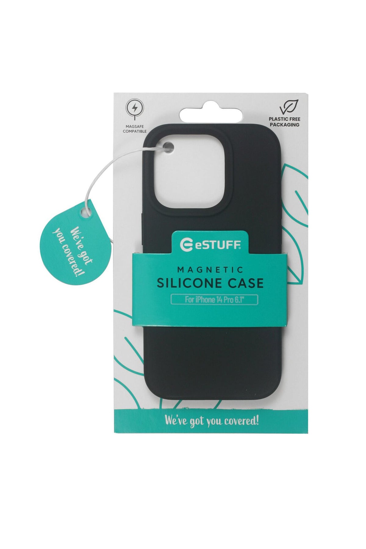 eSTUFF DUBLIN Magnetic mobile phone case for iPhone 14 Pro in Black