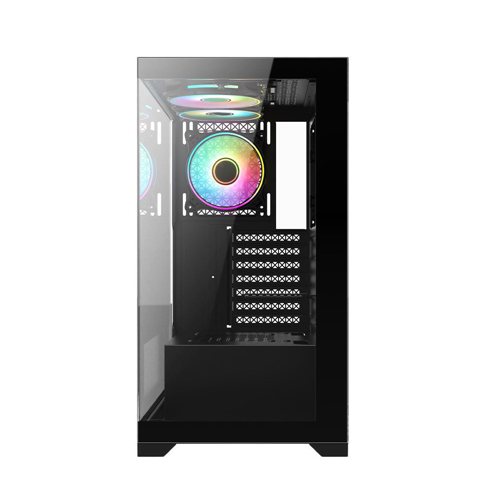 VIDA Vetro - ATX Mid Tower Case in Black