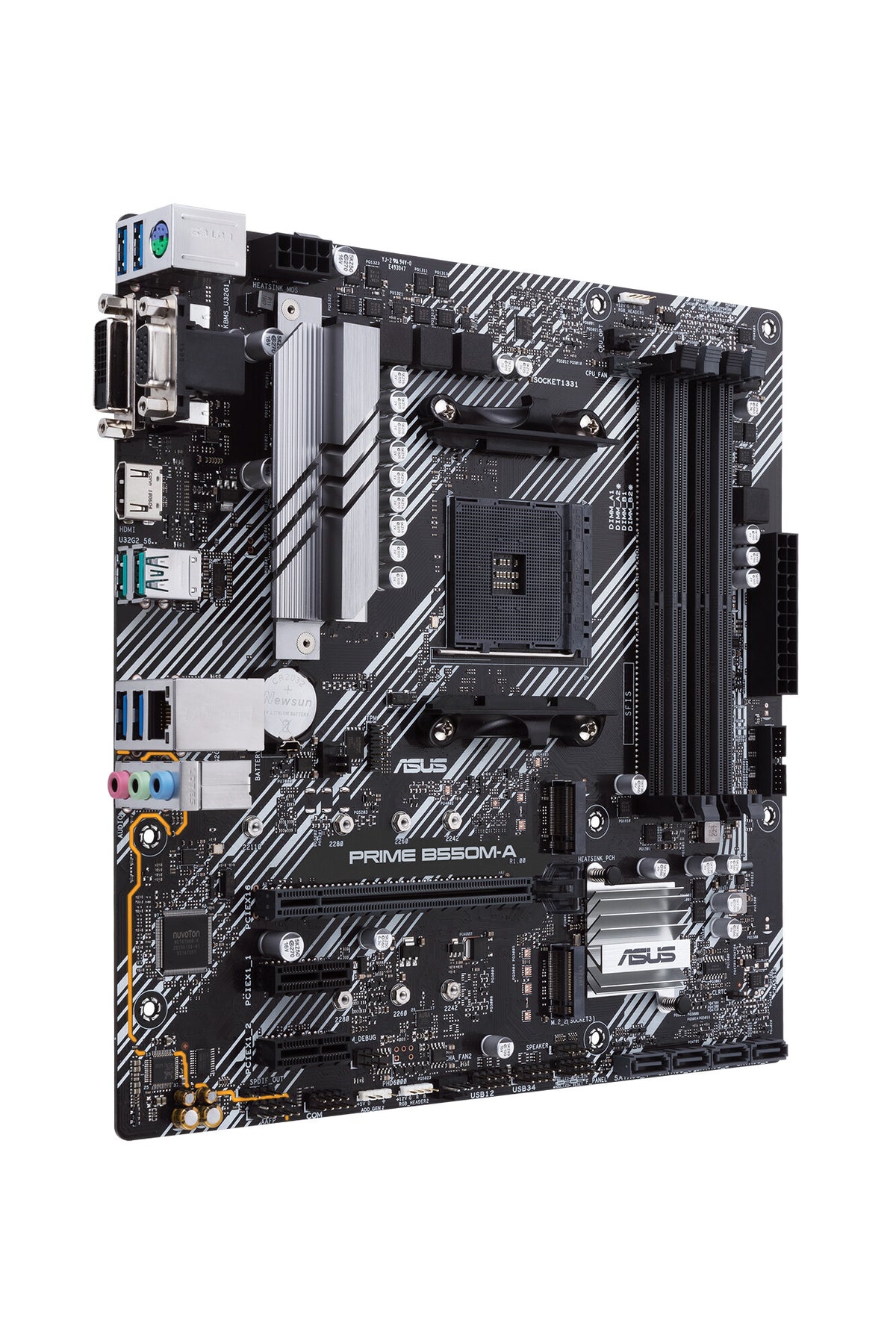 ASUS PRIME B550M-A micro ATX motherboard - AMD B550 Socket AM4