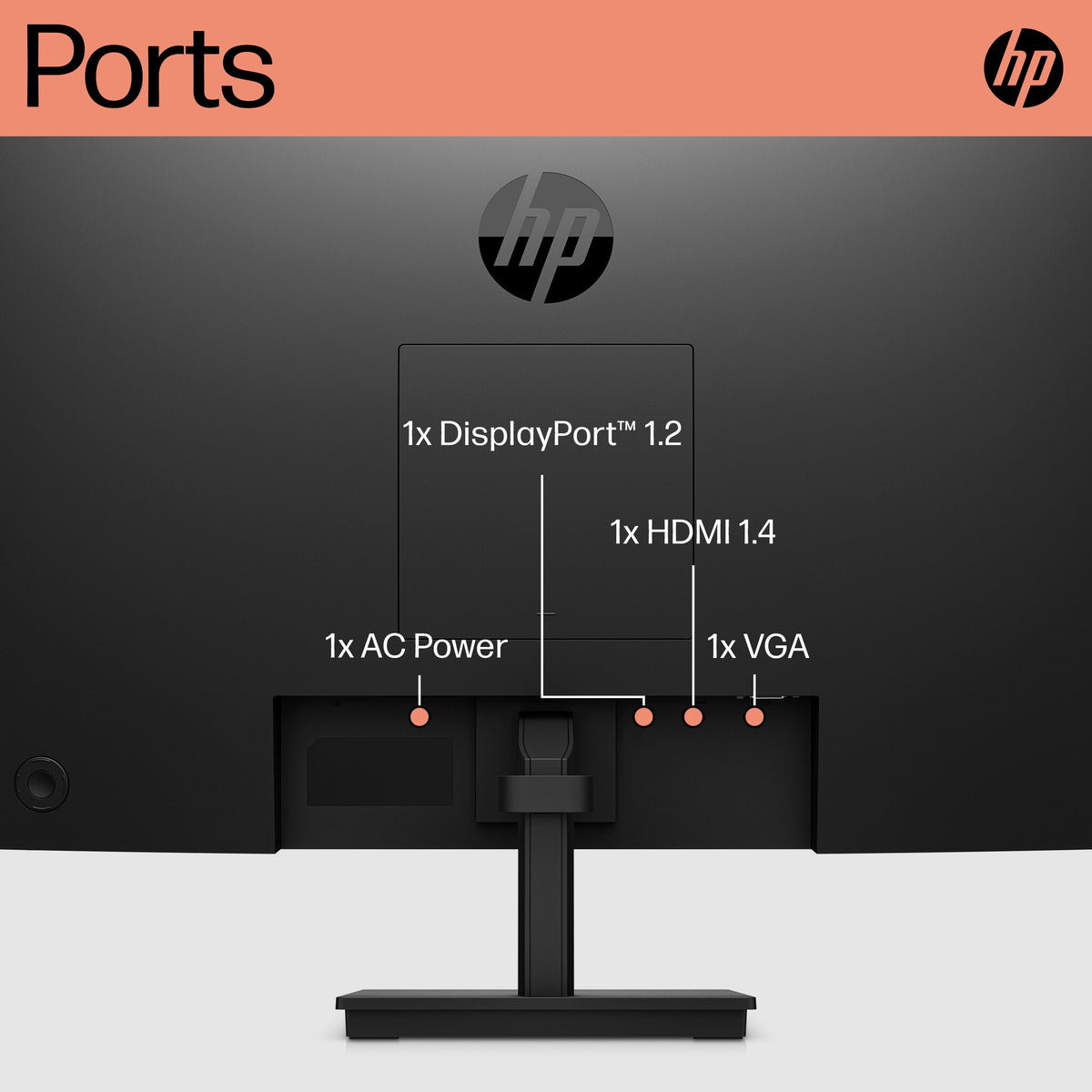 HP P24 G5 - 60.5 cm (23.8&quot;) - 1920 x 1080 pixels Full HD LCD Monitor