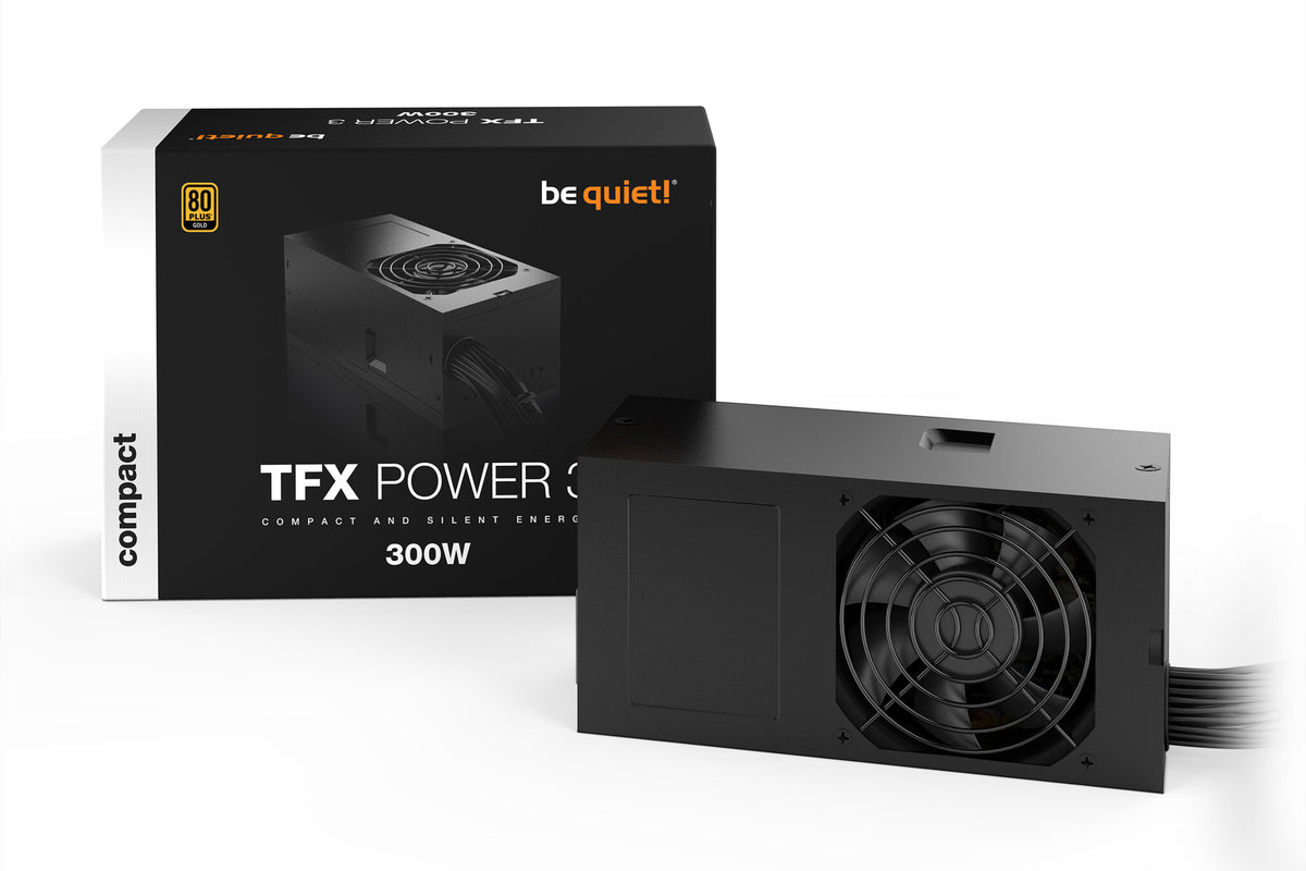 be quiet! TFX POWER 3 - 300W 80+ Gold Non-Modular TFX Power Supply Unit