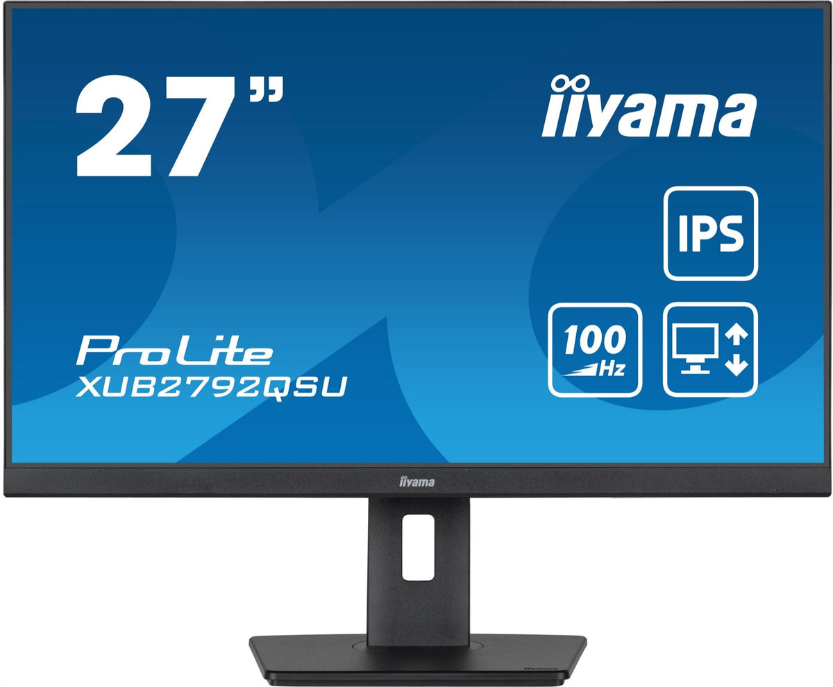 iiyama ProLite computer monitor 68.6 cm (27&quot;) 2560 x 1440 pixels Full HD LED