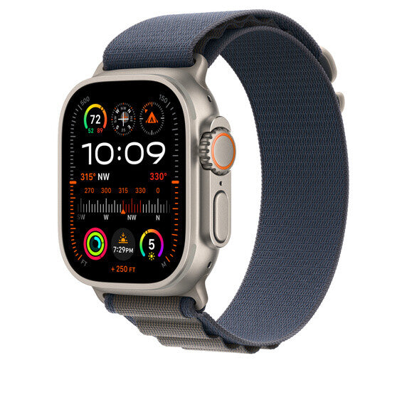 Apple MT5J3ZM/A - 49mm Blue Alpine Loop - Small