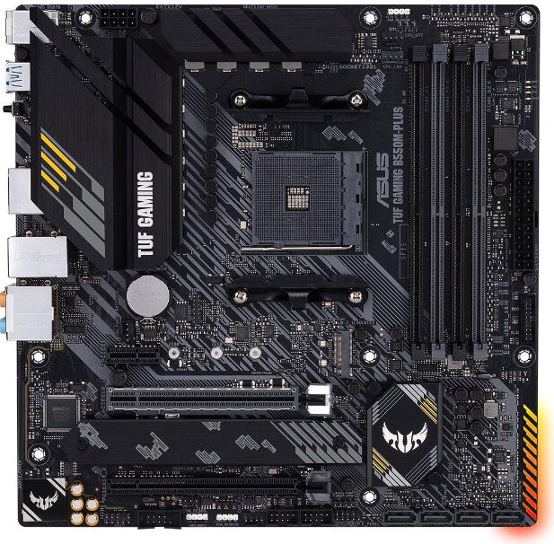 ASUS TUF GAMING B550M PLUS micro ATX motherboard - AMD B550 Socket AM4