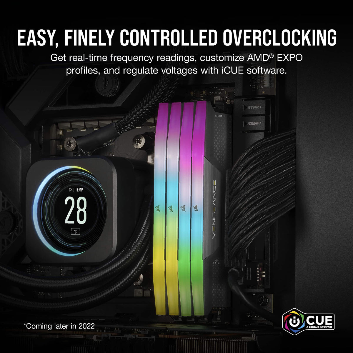 Corsair Vengeance RGB - 32 GB 2 x 16 GB DDR5 6000 MHz memory module