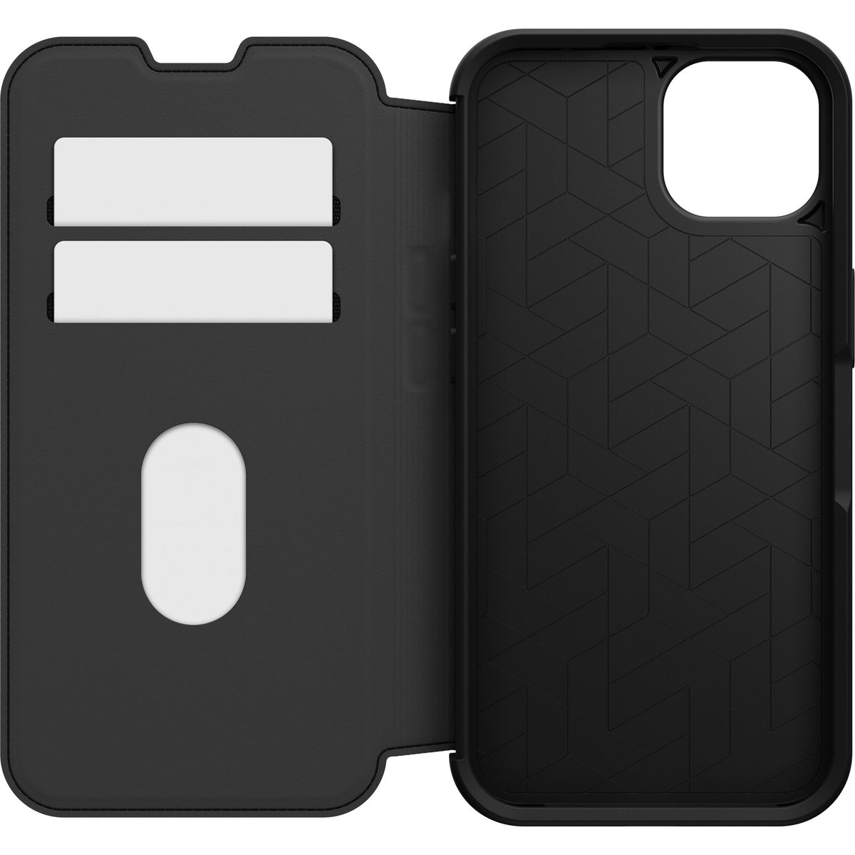 OtterBox Strada Folio Series for iPhone 13 in Black - No Packaging