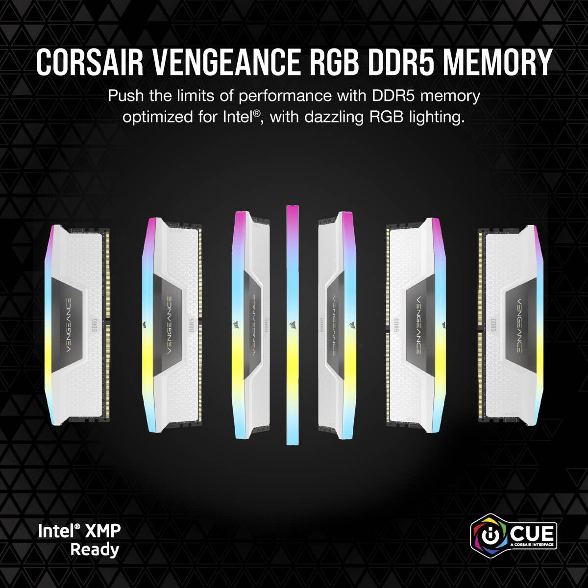 Corsair Vengeance RGB CMH32GX5M2B5600C36WK memory module 32 GB 2 x 16 GB DDR5 5600 MHz