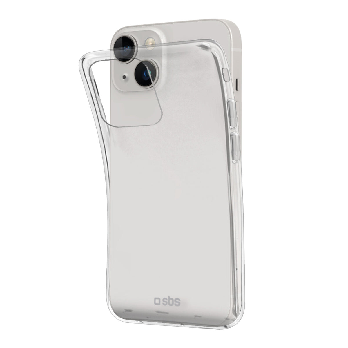 SBS Skinny mobile phone case for iPhone 15 in Transparent