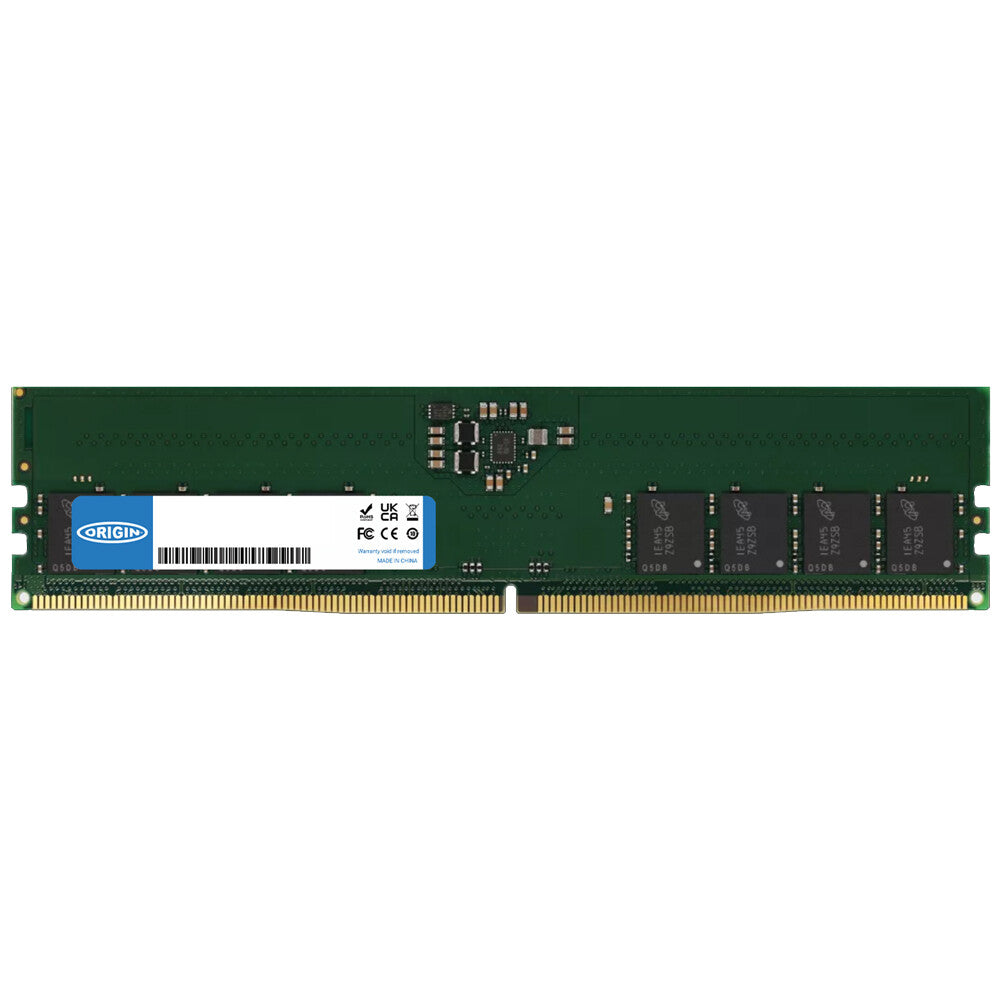 Origin Storage - 16 GB 1 x 16 GB DDR5 UDIMM 4800MHz memory module