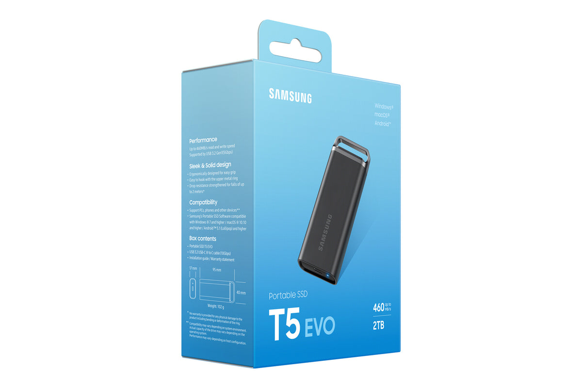 Samsung T5 EVO Portable SSD - 2 TB