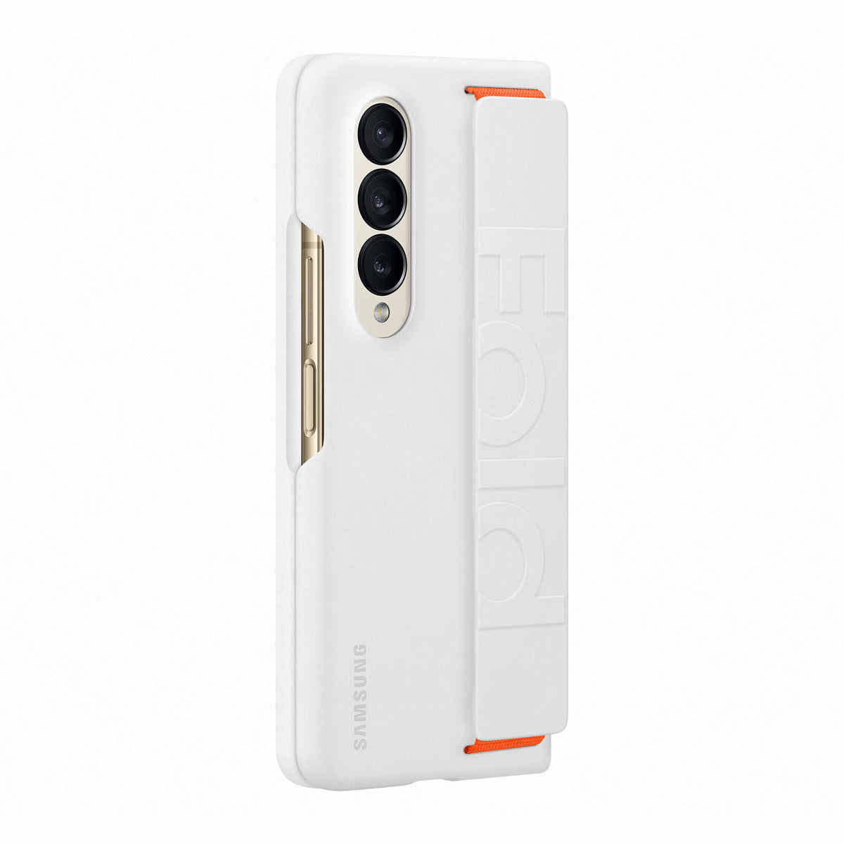 Samsung Silicone Grip Cover for Galaxy Z Fold4 in White