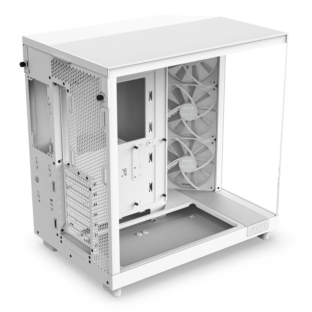 NZXT H6 Flow - ATX Mid Tower Case in White