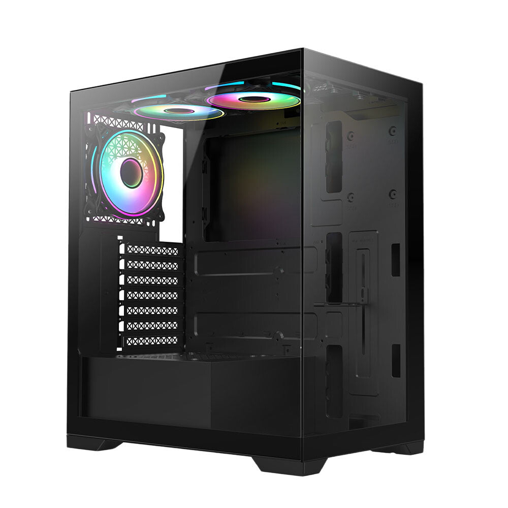 VIDA Vetro - ATX Mid Tower Case in Black